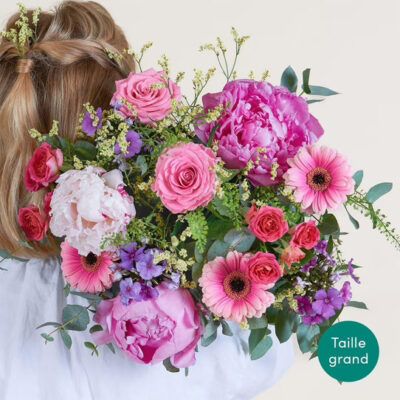 Bouquet de l'amour rose